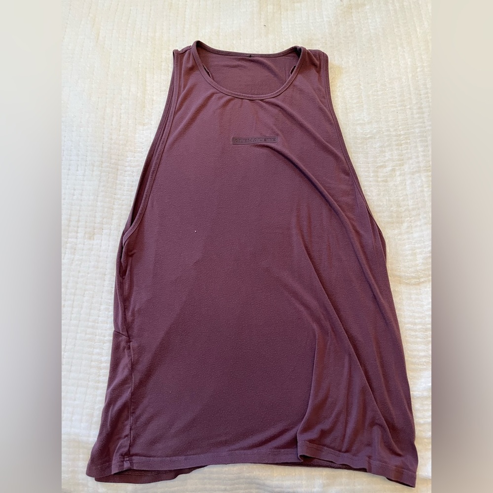 Men’s Alphalete Athletics Aspire Union Cutoff - Color: Flint